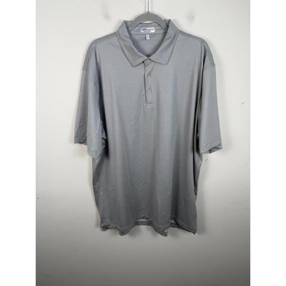 Peter Millar Other - Peter Millar Summer Comfort Geometric Performance Golf Polo XXL